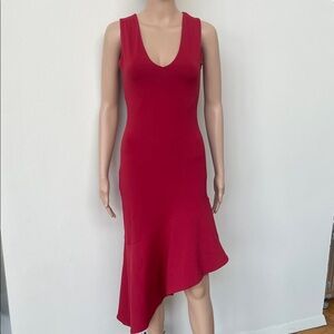 SUSANA MONACO RED DRESS, XS